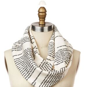 STORIARTS Book Infinity Scarf Pride & Predjudice